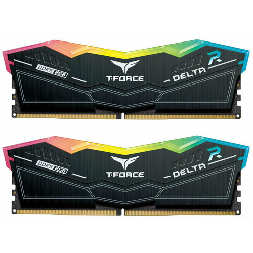 Оперативная память DIMM TEAM GROUP TEAMGROUP T-Force Delta RGB 32GB 16GB x2 DDR5-5600 Black FF3D532G5600HC36BDC01 1442500₽