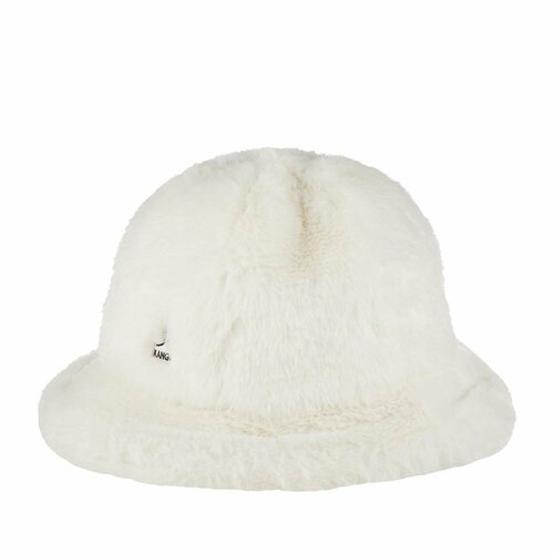 панама kangol faux fur casual размер l коричневый Панама KANGOL, размер 55, белый