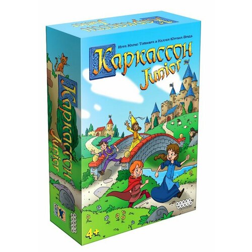 Настольная игра HOBBY WORLD Каркассон. Junior настольная игра hobby world каркассон королевский подарок