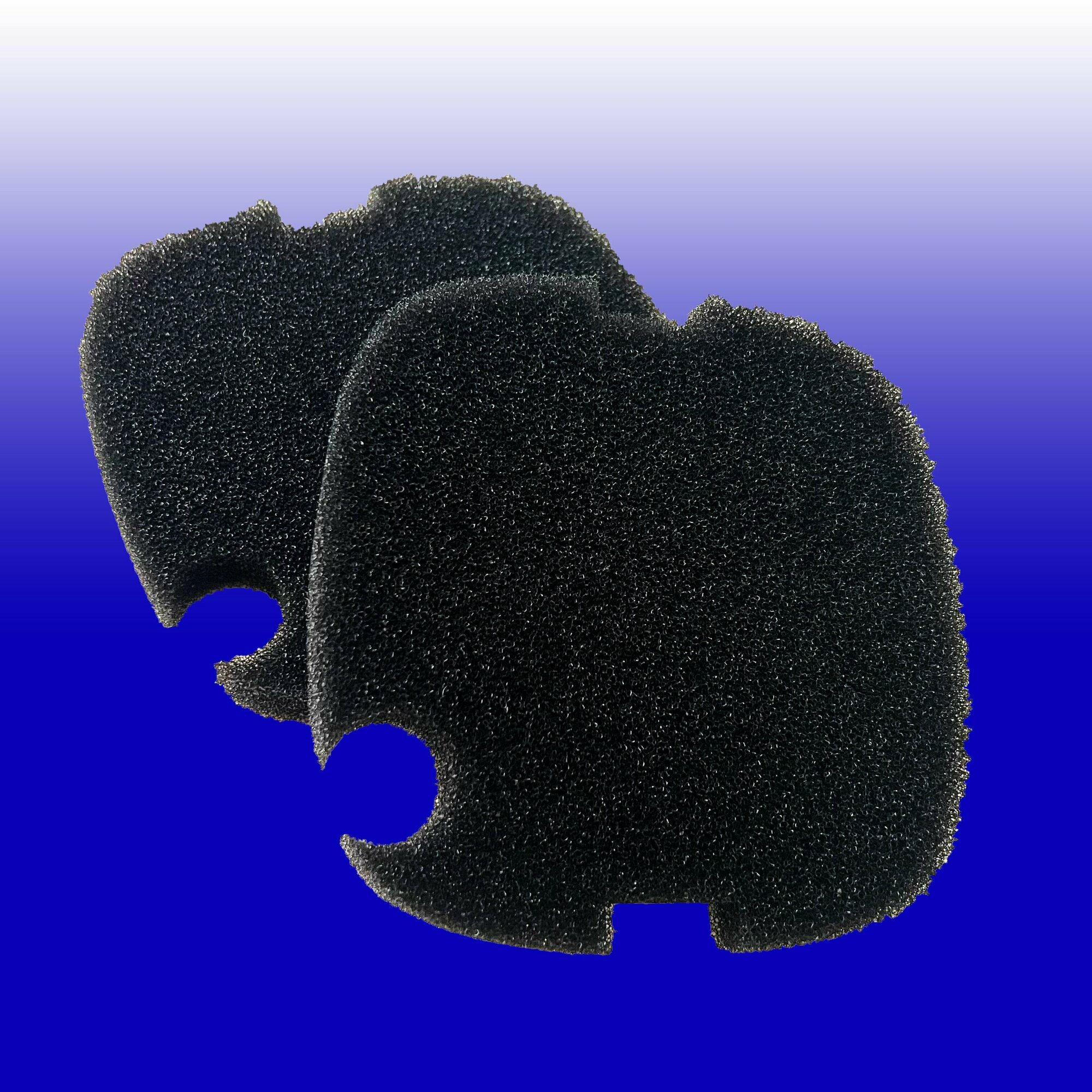 фото Для фильтра Tetra X600,700, EX800Plus поролоновые мелкопористые био-губки-2шт пористость ppi35, наполнители фильтрующих корзин