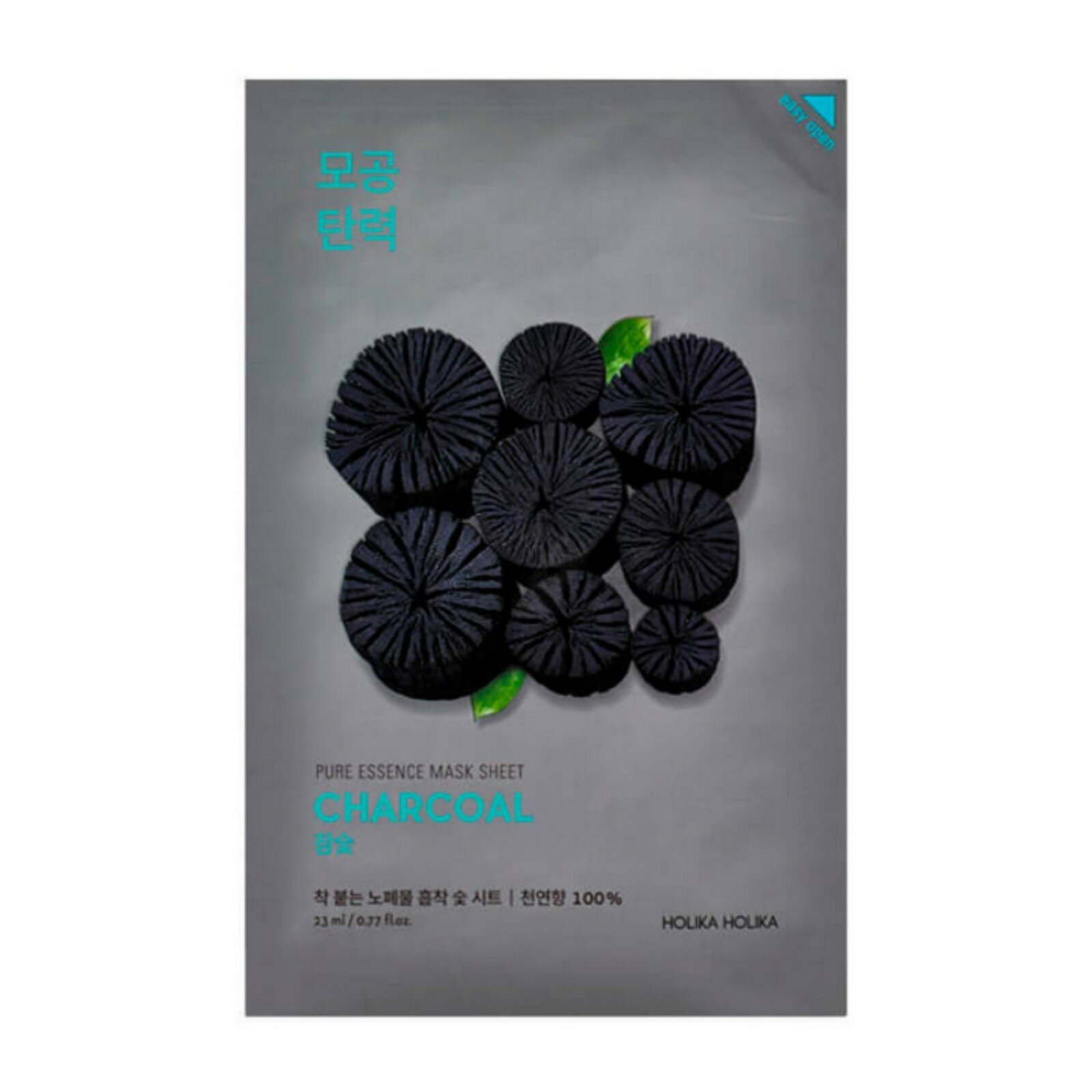 Успокаивающая тканевая маска для лица с углем Holika Holika 23 мл Enprani Co., Ltd. - фото №9