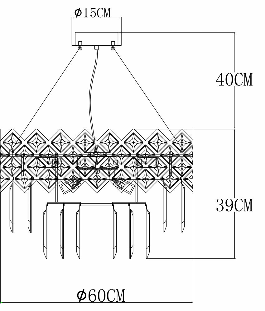 Люстра Arte Lamp WEZEN A1006SP-10CC - фото №11