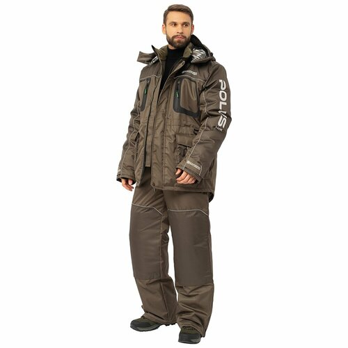 костюм зимний huntsman siberia хаки размер 60 62 188 Костюм зимний Huntsman Полюс LUX -40°С ткань Cell (хаки) / 60-62/188