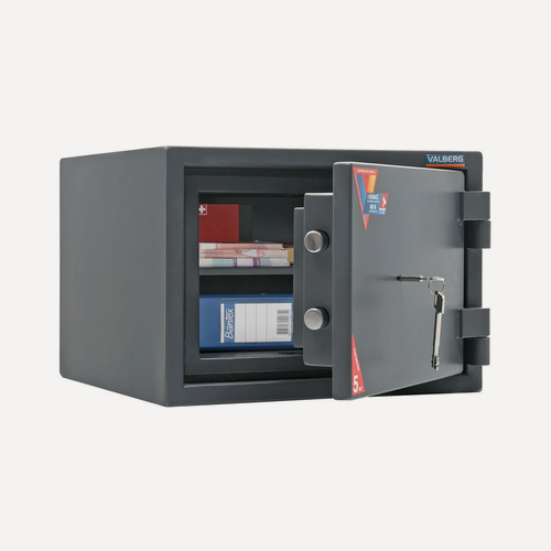 Изображение товара Огневзломостойкий сейф VALBERG гарант 32, взломостойкость S1, огнестойкость 60Б, размер: 315x440x440, формат Корона, А4