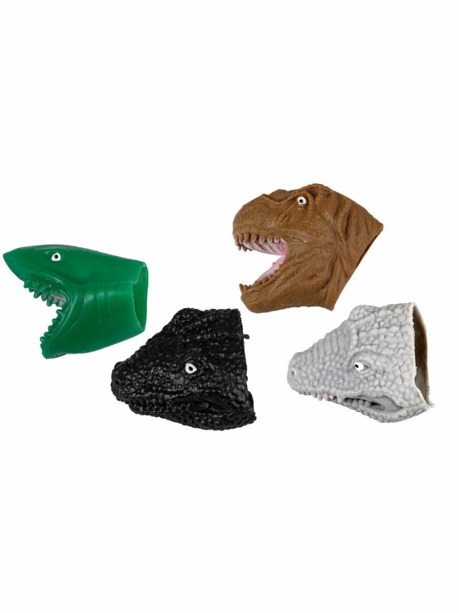 Игрушка-перчатка "Мини динозавр", 4 вида / Игрушка на руку — фото 1