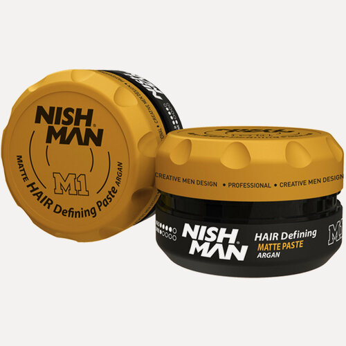 Изображение товара Матовая паста дя волос NISHMAN HAIR DEFINING MATTE PASTE ARGAN M1 Аромат: Viktor&Rolf Spicebomb, 100 мл