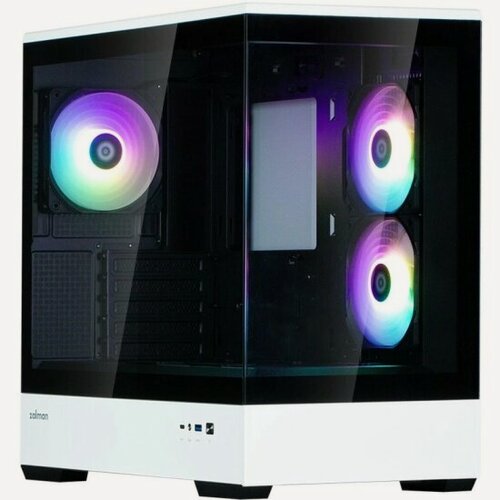 Изображение товара Корпус Zalman P30 BW, без БП, черно-белый