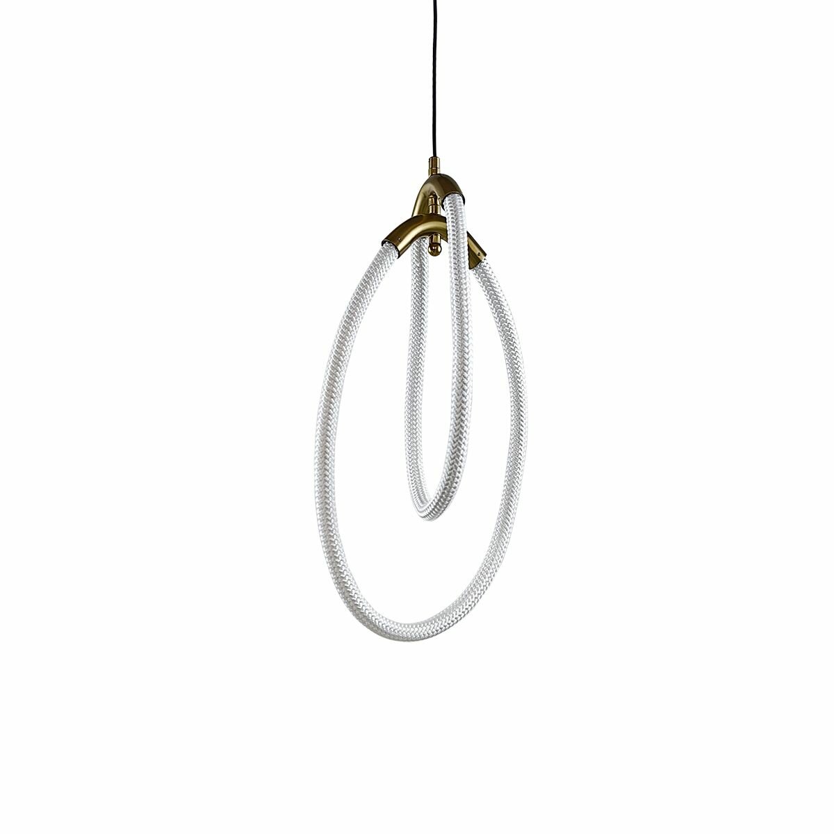 Светильник подвесной потолочный гибкий LED 12 Вт Tracer Double Circle Blesslight Люстра потолочная в стиле Лофт