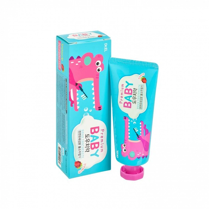 Зубная паста Dr.EL Premium Natural BABY Doux Toothpaste (0+), 100 г фото