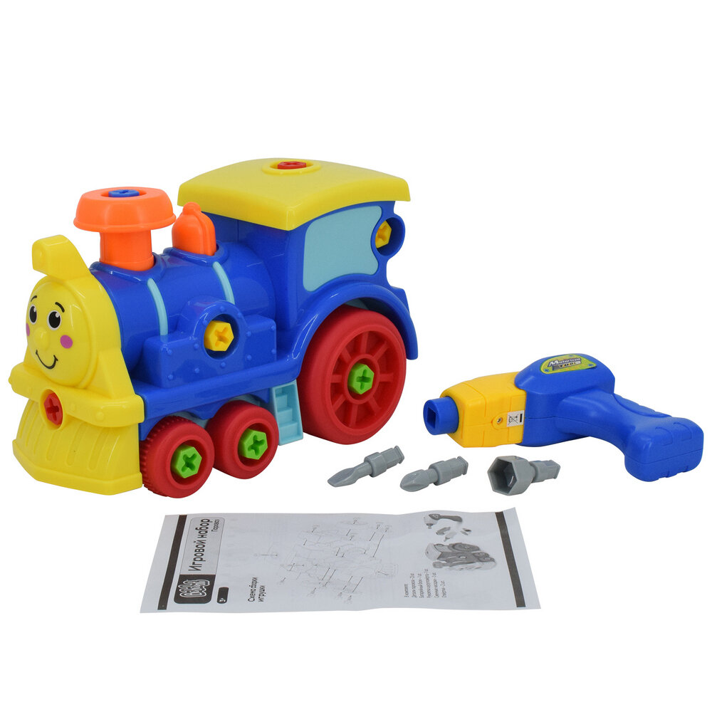 Bebelot Конструктор-скрутка Паровоз