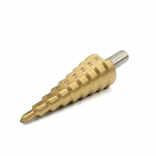 Сверло ступенчатое 4-20 мм по металлу 511₽