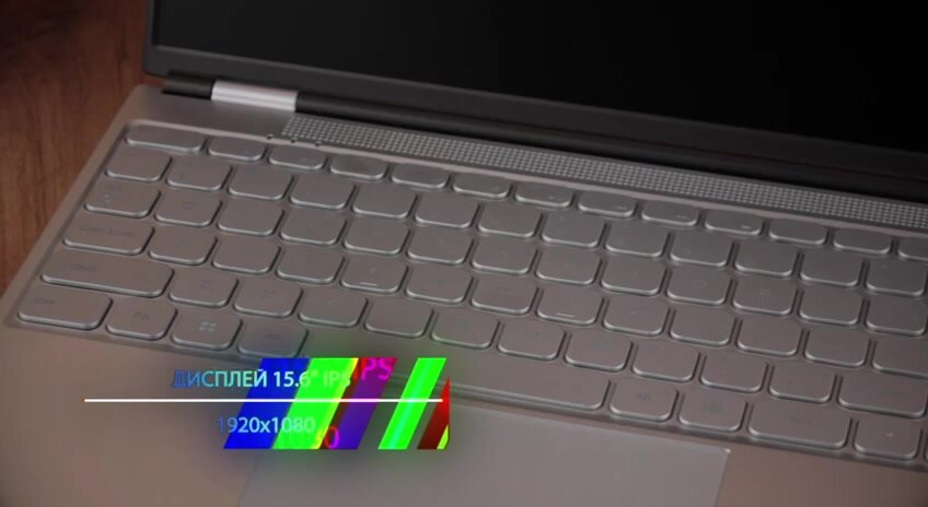 Ноутбук 16 дюймов, 16/512 Гб, процессор Intel N95, Windows 11Pro, раскладка анг/русс Bluetooth, Wi-Fi RGB — фото 1