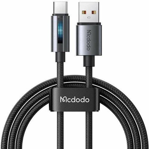 Сетевой кабель Mcdodo CA-5180 USB-A to USB-C 6A 1.2м / Черный