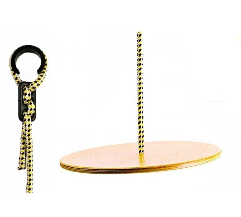 Качели-диск Kampfer деревянные, Лиана