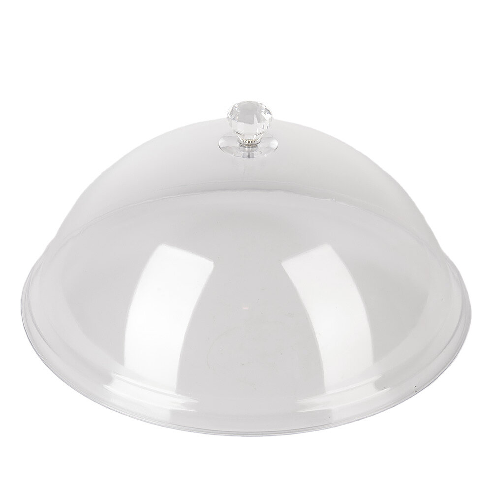 Крышка пластиковая прозрачная с ручкой 31,5см, Nouvelle, без узора — фото 1