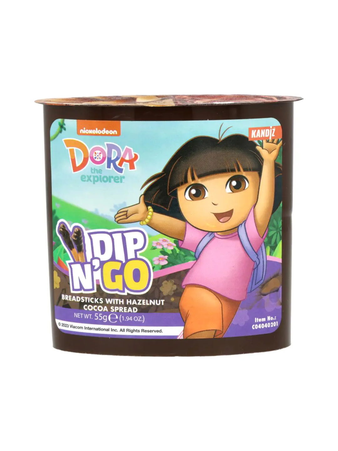 Dip n ' Go крем из какао-фундука и хрустящие палочки 55 г — фото 1