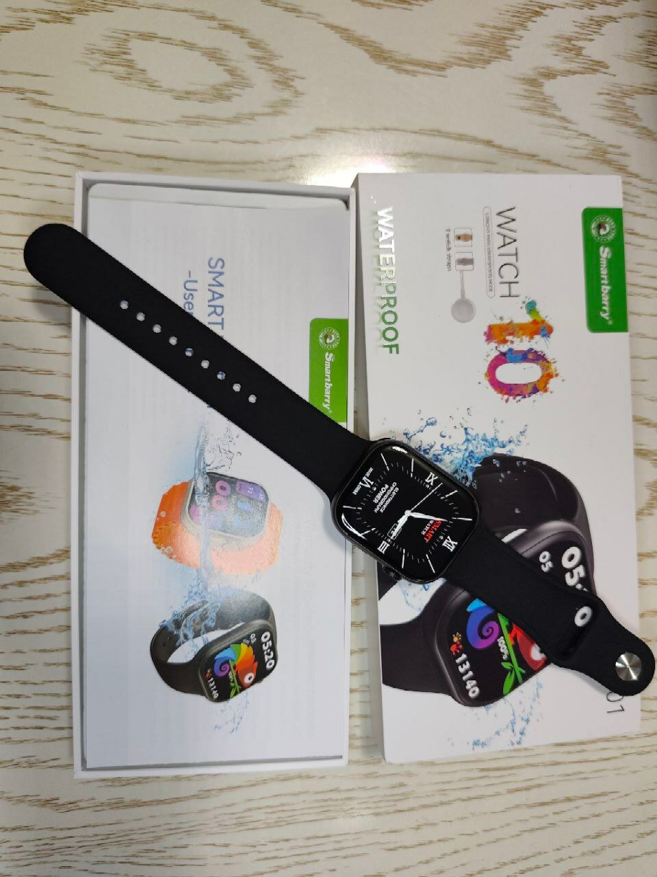 Умные часы Smartbarry WB-1O, водонепроницаемые, Android, iOS — фото 1