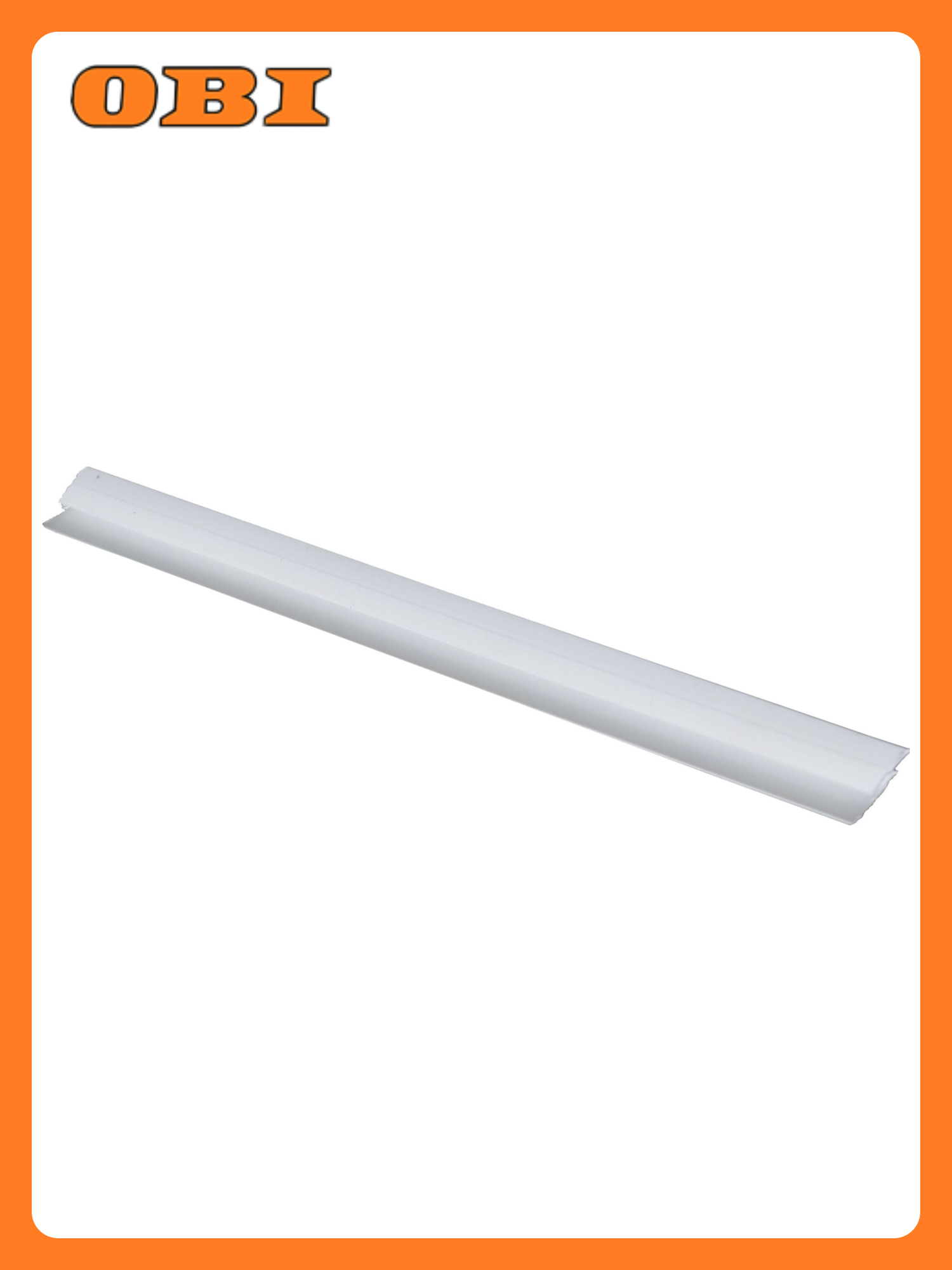 Угол внутренний Центурион для МДФ панелей белый ПВХ 2440мм