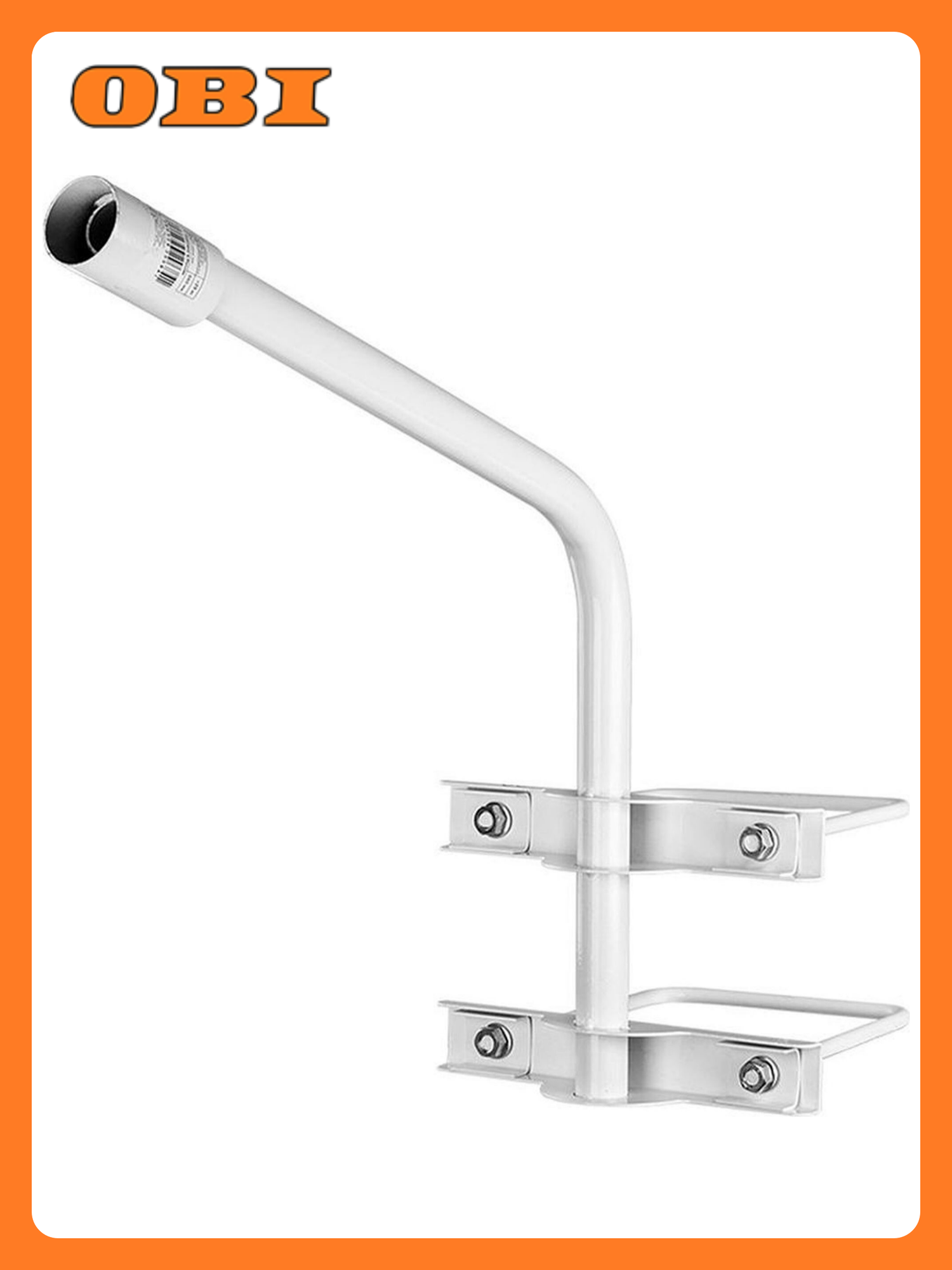 Кронштейн Wolta для уличных светильников металл белый 350x280x500мм