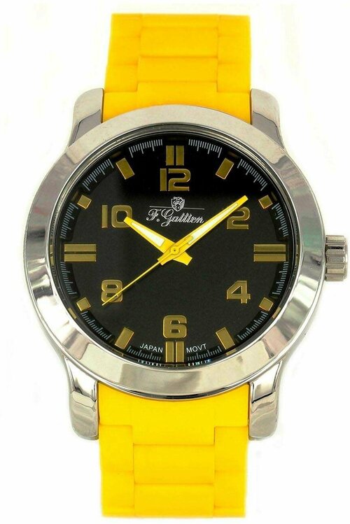 Наручные часы F.Gattien Fashion, желтый