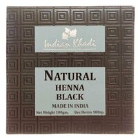 Хна для волос органическая (henna) Черный Indian Khadi | Индиан Кади 100г