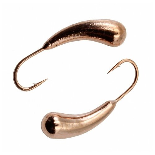 Мормышка Condor Уралка d 30 мм вес 06 гр медь 10 шт 1175₽