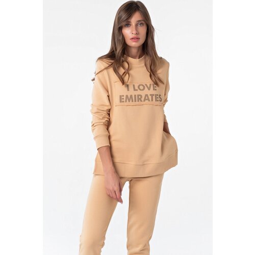 фото Костюм fly, размер 46, бежевый