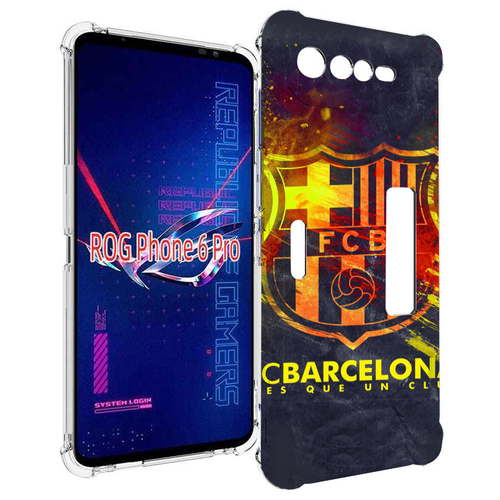 Чехол MyPads FC-Barcelona-Wallpaper-3 для Asus ROG Phone 6 Pro задняя-панель-накладка-бампер чехол mypads gaming 3 для asus rog phone 6 pro задняя панель накладка бампер