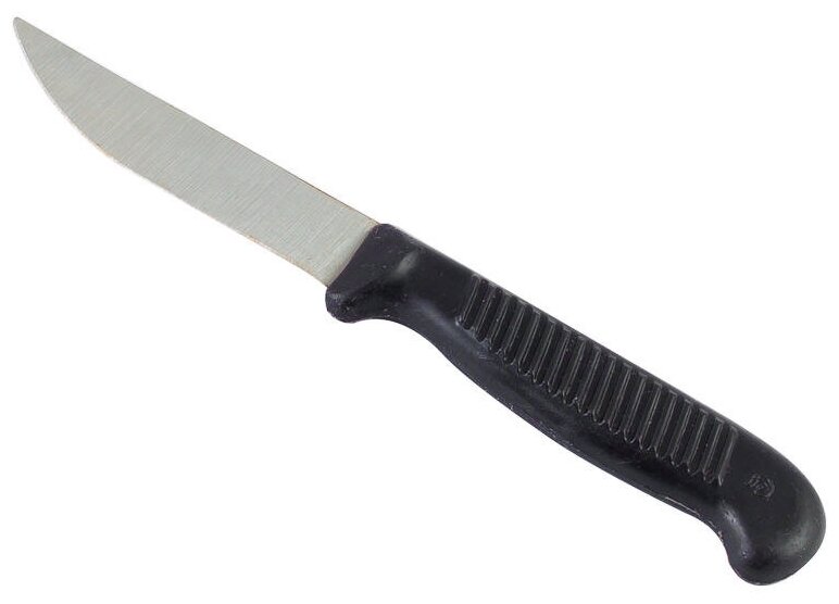 Нож овощной с пластмассовой ручкой длина 175 мм лезвие 80 мм