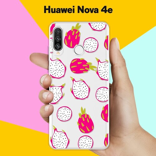 Силиконовый чехол Питайя на Huawei Nova 4e