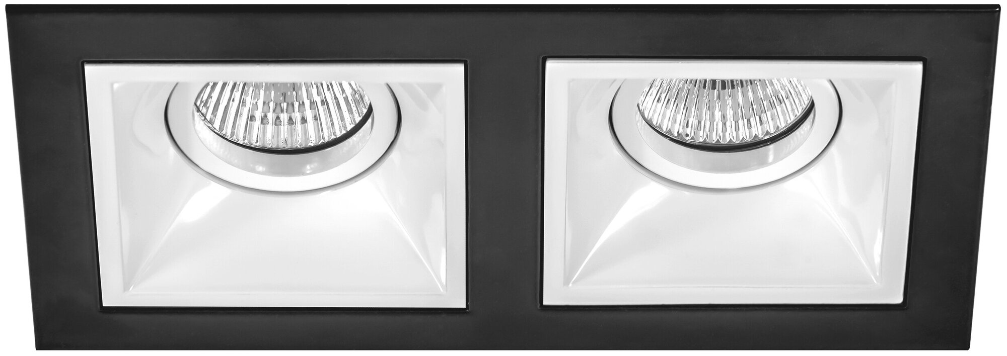 Комплект из светильников и рамки DOMINO Domino Lightstar D5270606 - фотография № 1