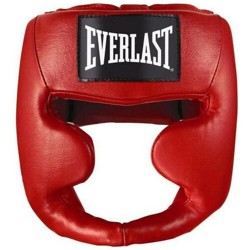 Шлем Martial Arts Leather Full Face S/M красн. - Everlast