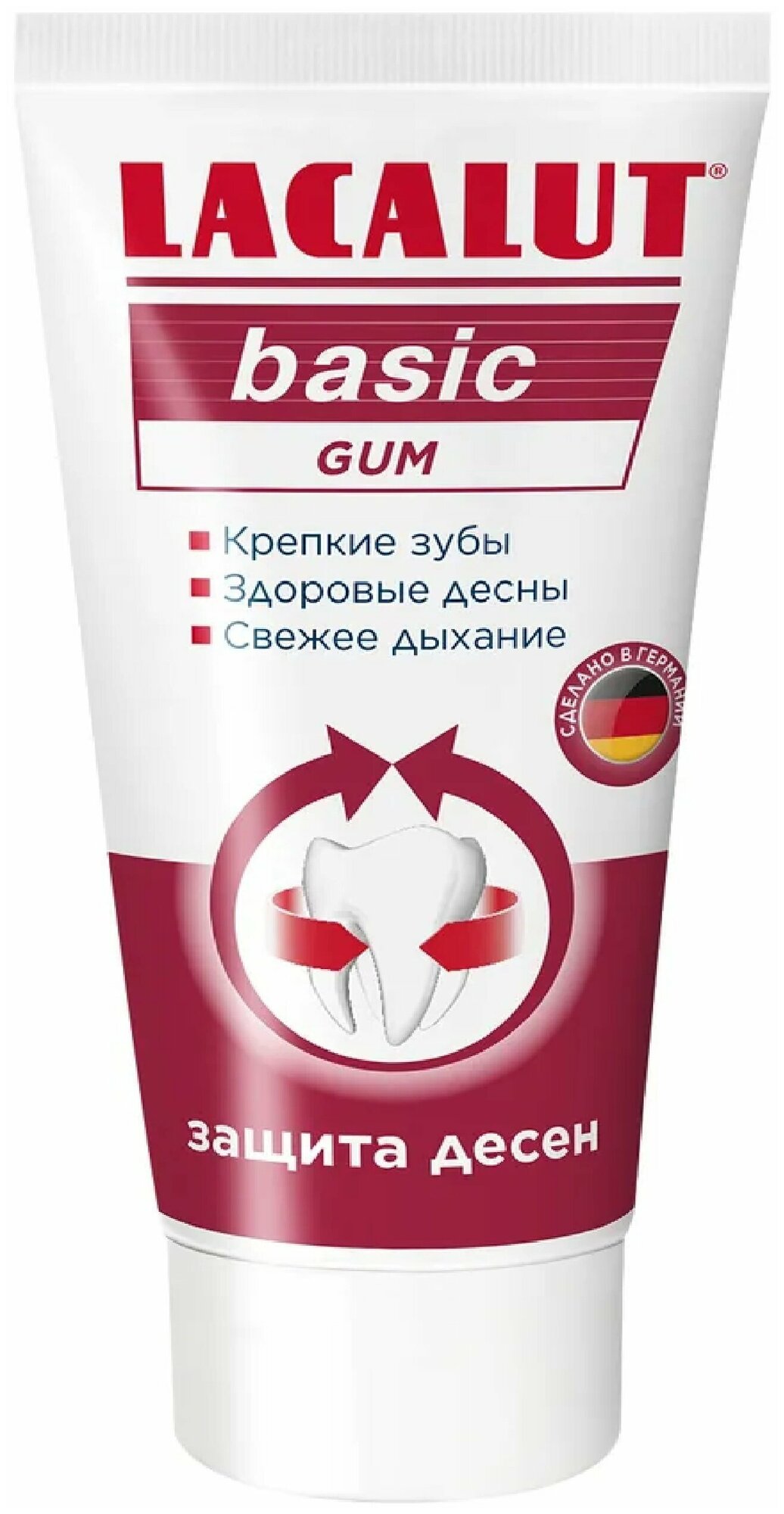 Lacalut Зубная паста Basic Gum для защиты десен, 65 г (Lacalut, ) - фото №6
