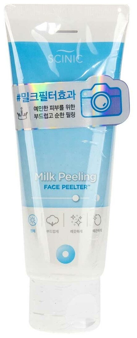 Scinic пилинг-скатка Milk Peeling Face Peelter, 80 мл - фотография № 5