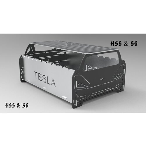 Мангал Tesla комплект для жарки 5 кг шашлыка 3в1 supergrill