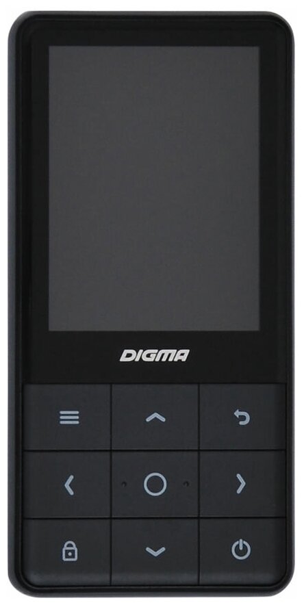 MP3 плеер Digma Y4 BT flash 16ГБ черный