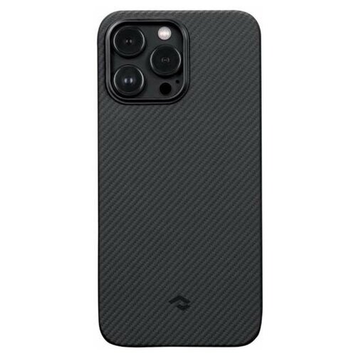 Чехол Pitaka MagEZ Case 3 для iPhone 14 Pro, 600D цвет Black-Grey (Twill) противоударный чехол pitaka magez pro 3 ki1401pp для iphone 14 pro black grey twill