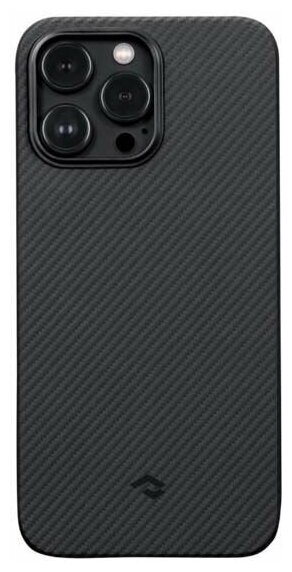 Чехол Pitaka MagEZ Case 3 для iPhone 14 Pro, 600D цвет Black-Grey (Twill)