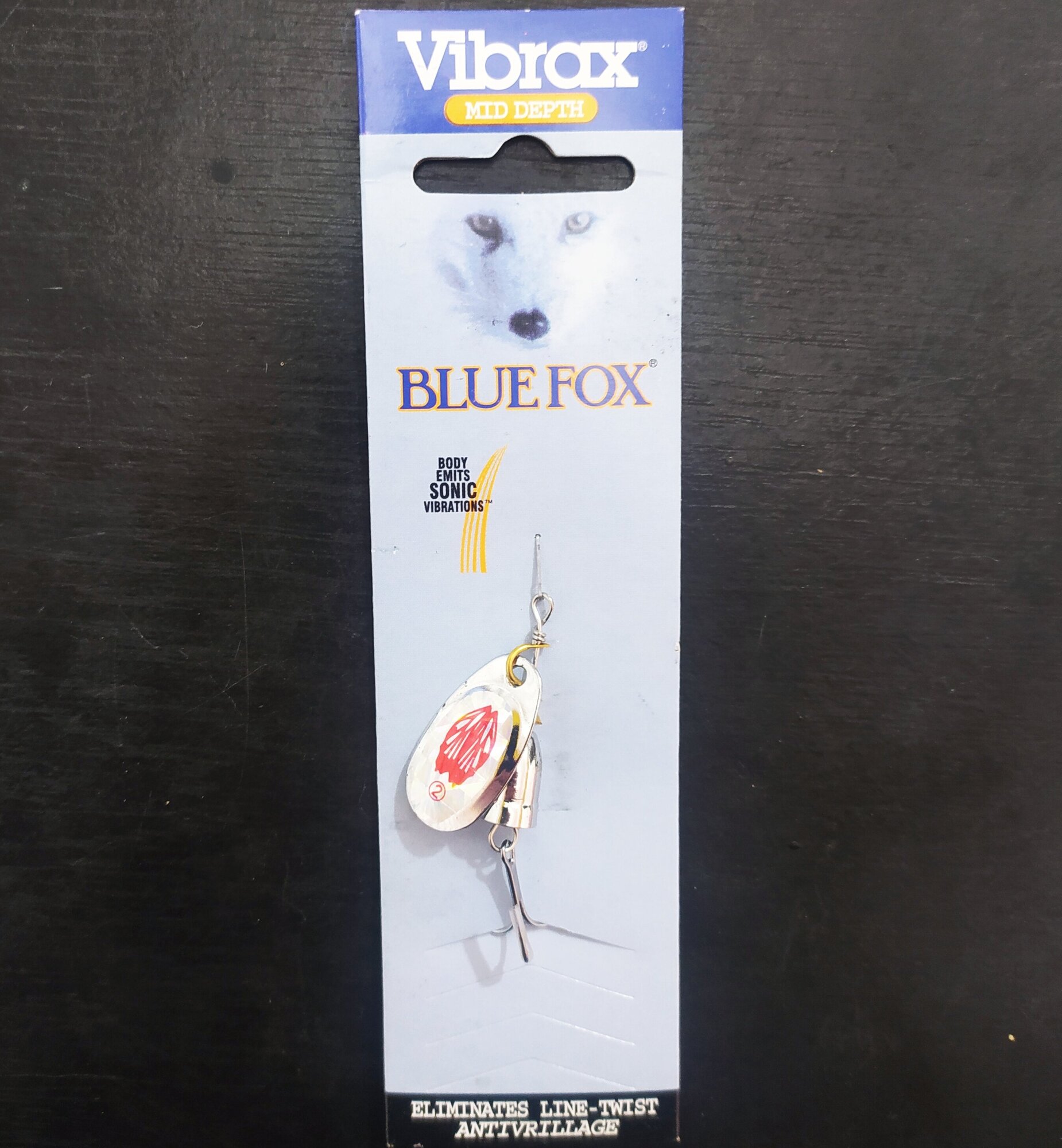 Блесна вращающаяся Blue Fox Vibrax Mid Depth 6 грамм