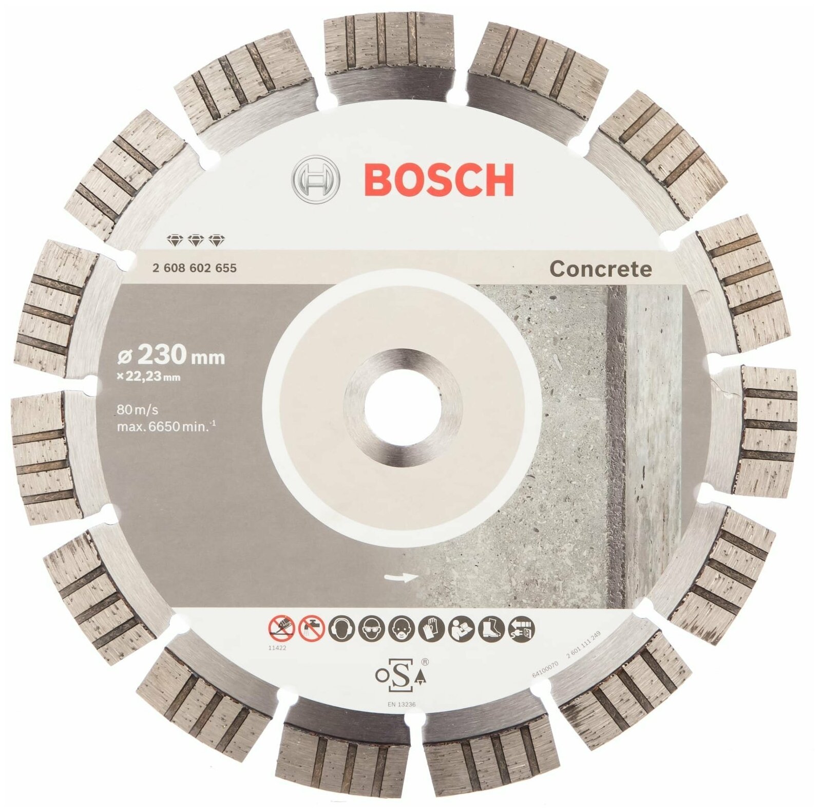 Круг алмазный Bosch - фото №4