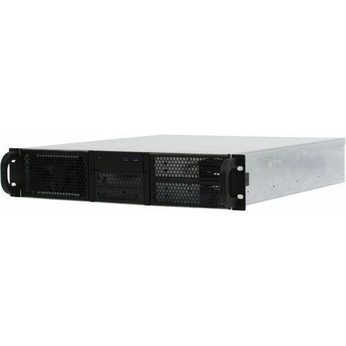 Корпус серверный 2U Procase RE204-D2H5-A-48 procase корпус корпус 4u server case 9x5 25 3hdd черный без блока питания глубина 650мм mb eatx 12x13 панель вентиляторов 3 120x25 pwm