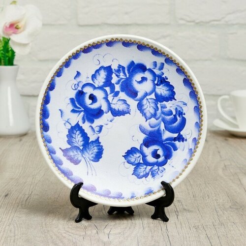 Тарелка декоративная Гжель D 20 см 788₽