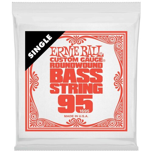 Ernie Ball 1695 струна для бас гитар. Никель, калибр .095