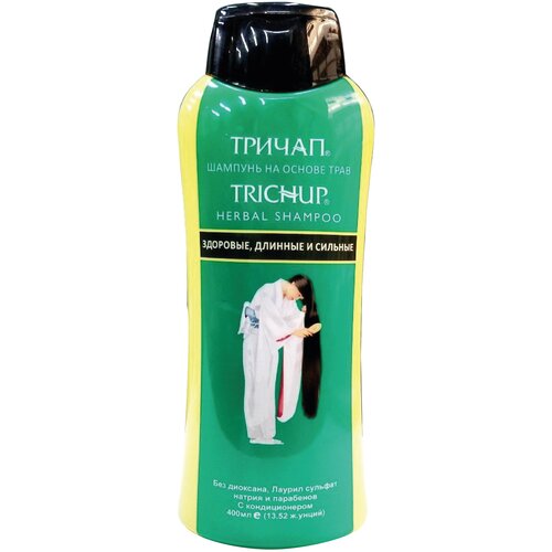 Шампунь тричап для волос женский / увлажняющий шампунь для волос 400 мл