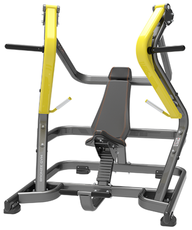 Жим от груди широким хватом BRONZE GYM PL-1708