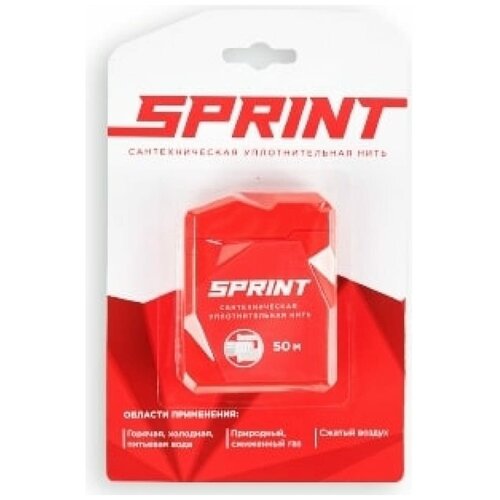 Уплотнительная нить Sprint 50м бокс, блистер 04062