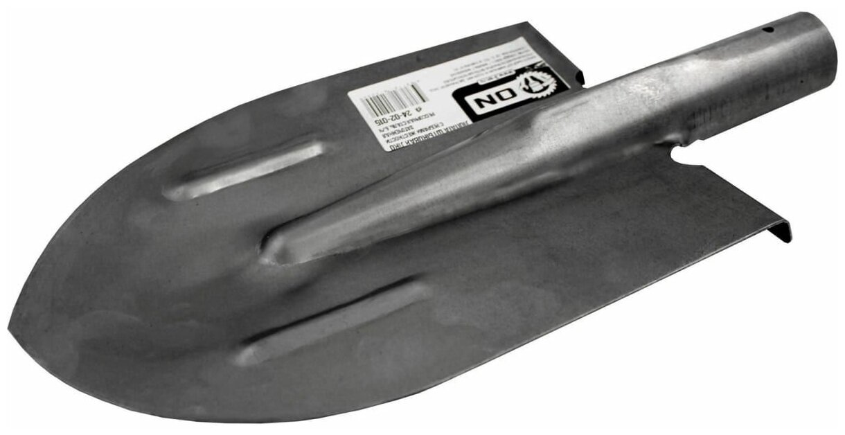 Лопата штыковая ЛКО, 215*394 мм с ребрами жесткости, рессорно-пружинная сталь, б/ч, ON 24-02-015 - фотография № 2