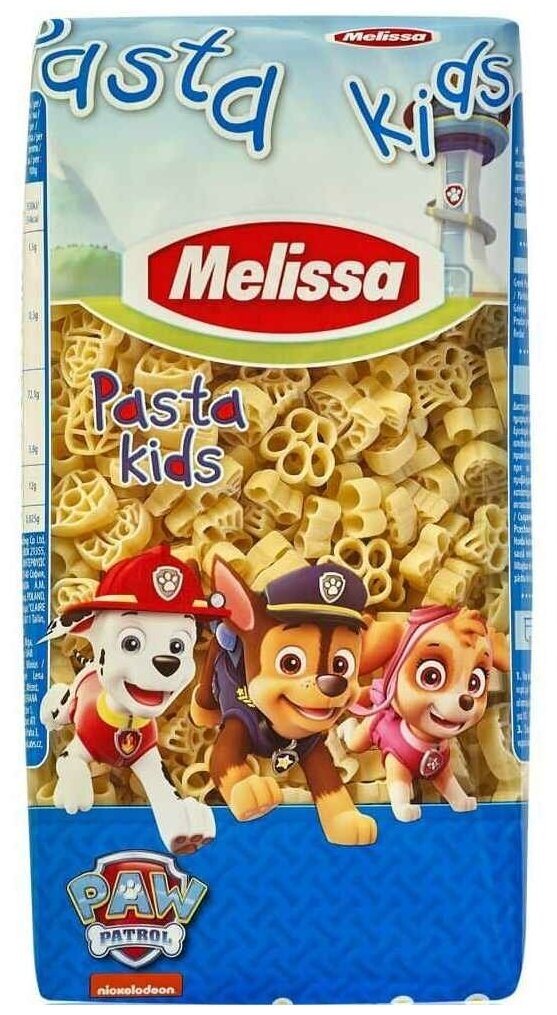 Макароны Pasta kids "Щенячий патруль" Melissa, 500 г - фотография № 9