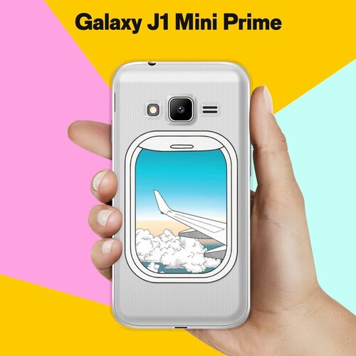 Силиконовый чехол на Samsung Galaxy J1 Mini Prime Окно / для Самсунг Галакси Джей 1 Мини Прайм пластиковый чехол зима 1 на samsung galaxy s4 mini самсунг галакси с 4 мини