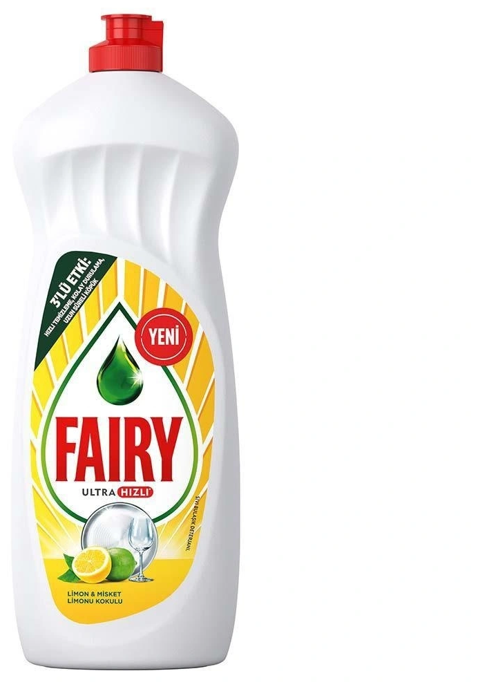 Ультрабыстрое средство для мытья посуды Fairy с ароматом Лимона, 650мл